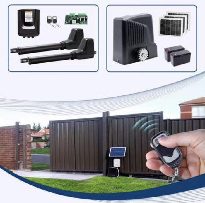 Electric gate equipment and accessories