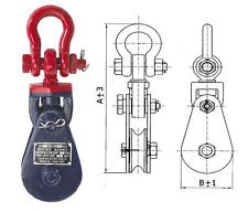Shackle Pulley Snatch Block
