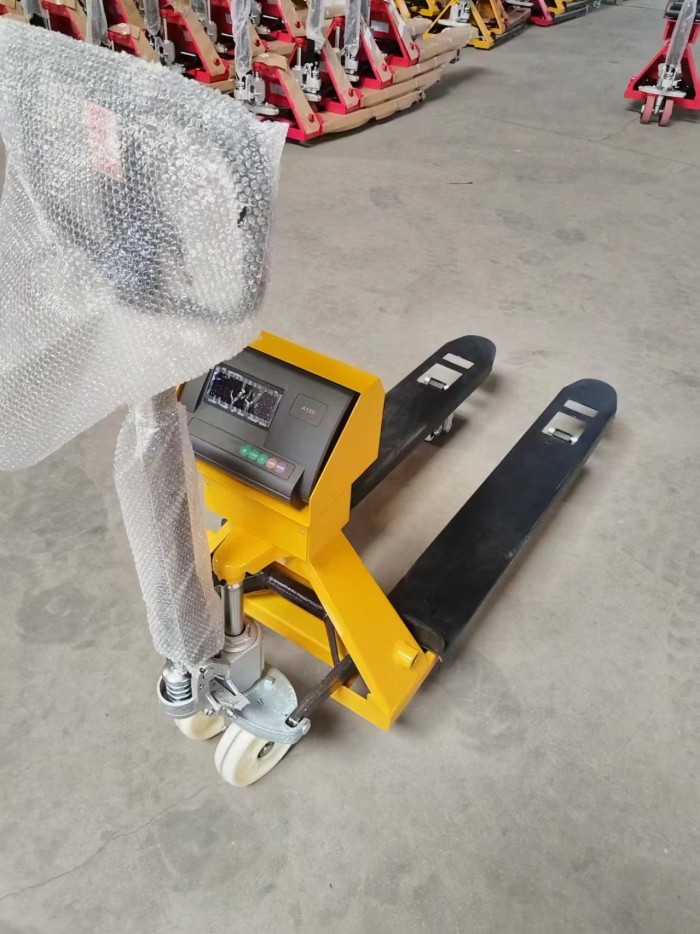 Hand Pallet Trolley with scale 3-ton