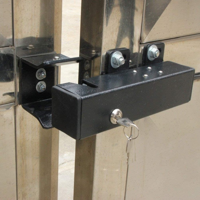 electric gate lock