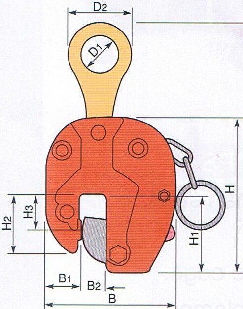 Vertical Lifting Clamp SVC Type